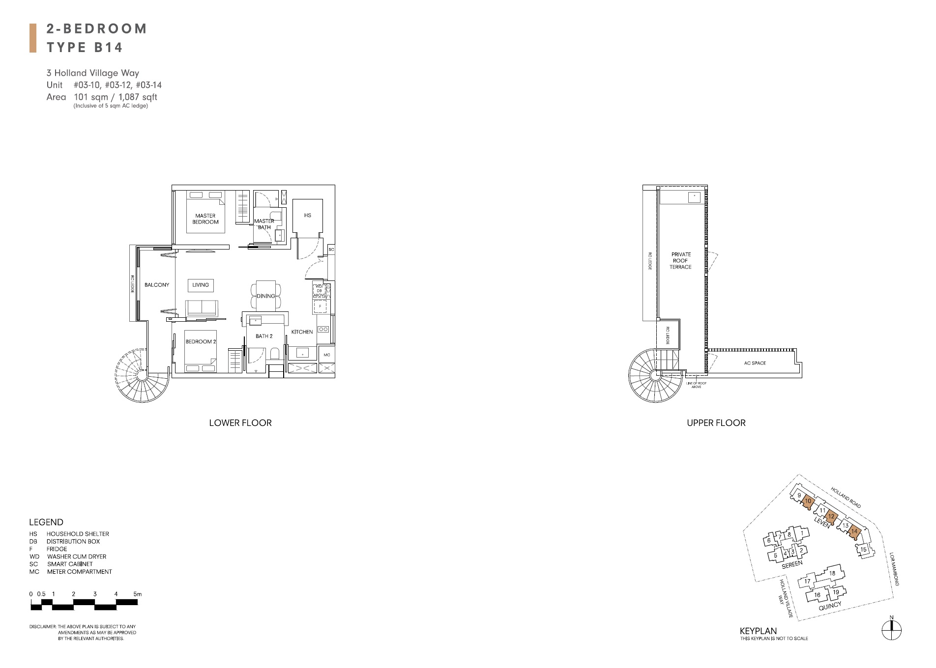 Site Plans One Holland Village Residences